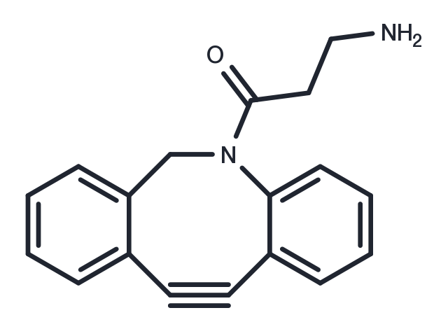 DBCO-amine Chemical Structure