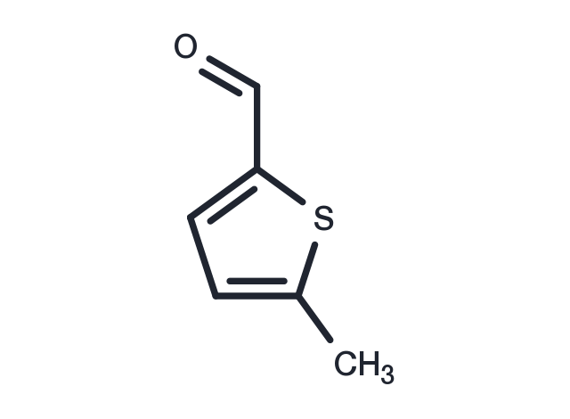 5-Methyl-2-thiophenecarboxaldehyde Chemical Structure