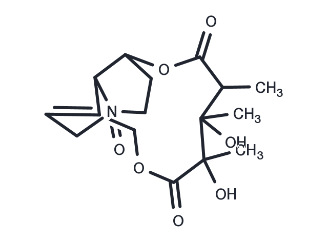 Monocrotaline N-Oxide Chemical Structure