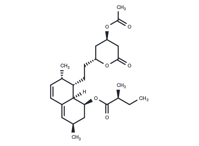Acetyllovastatin Chemical Structure