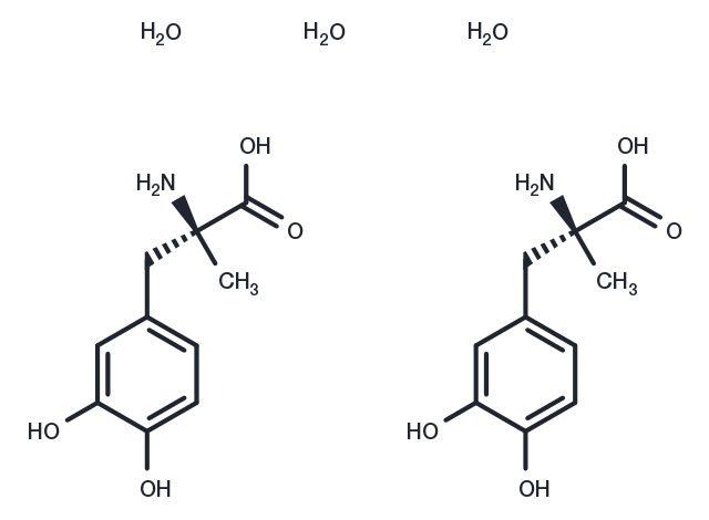 Methyldopa hydrate Chemical Structure