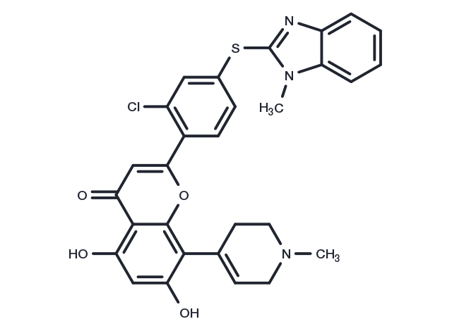 CDK9/10/GSK3β-IN-1 Chemical Structure