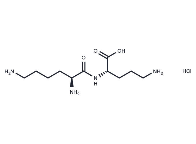 Lysyl ornithine monohydrochloride Chemical Structure