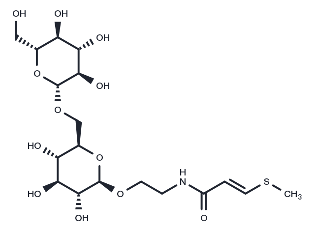 Entadamide A 2'-O-(6''-O-β-D-glucopyranosyl)-β-D-glucopyranoside Chemical Structure