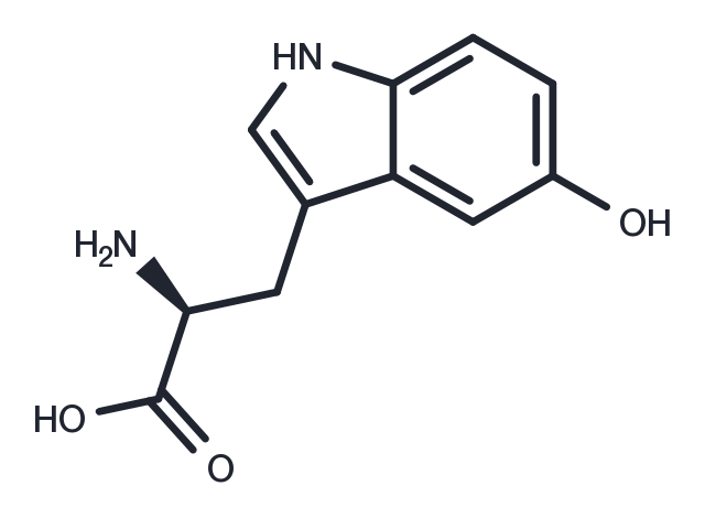 L-5-Hydroxytryptophan Chemical Structure