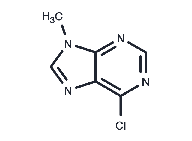 6-Chloro-9-methyl-9H-purine Chemical Structure