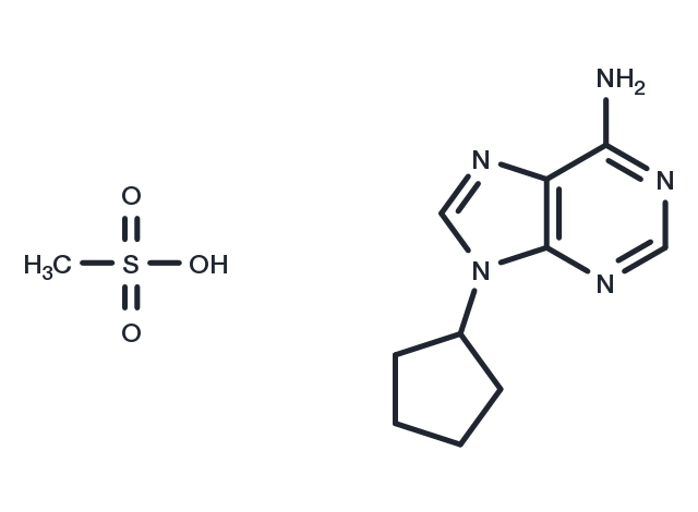 9-CP-Ade Mesylate Chemical Structure