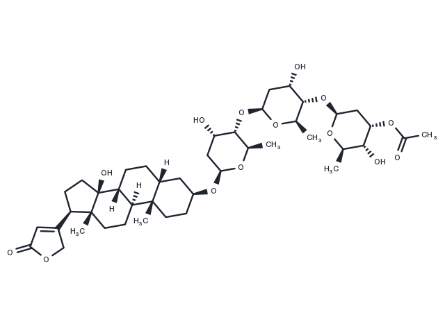 Acetyldigitoxin Chemical Structure