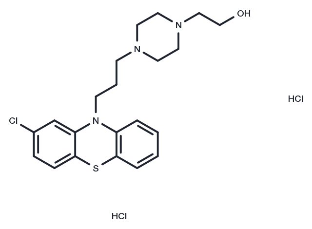 Perphenazine dihydrochloride Chemical Structure