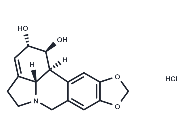 Lycorine hydrochloride Chemical Structure