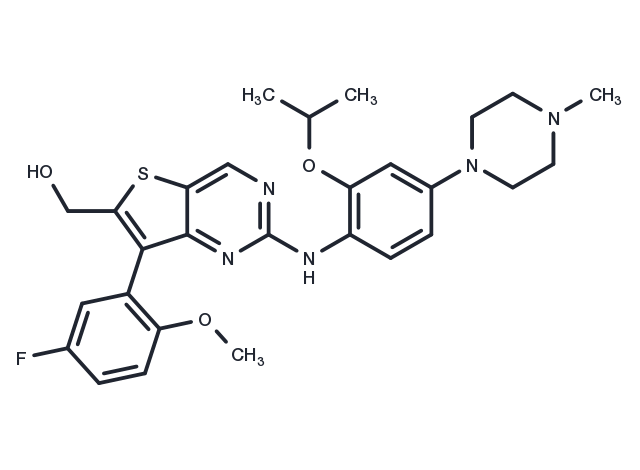 ALK kinase inhibitor-1 Chemical Structure