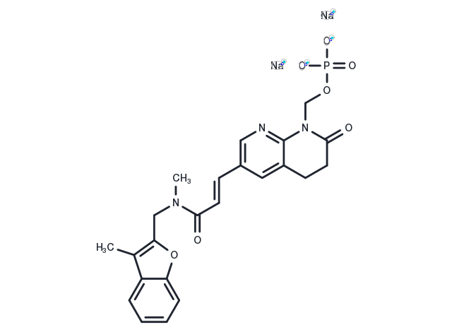 Afabicin disodium Chemical Structure