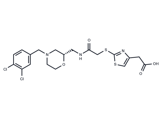 CCR3 antagonist 1 Chemical Structure