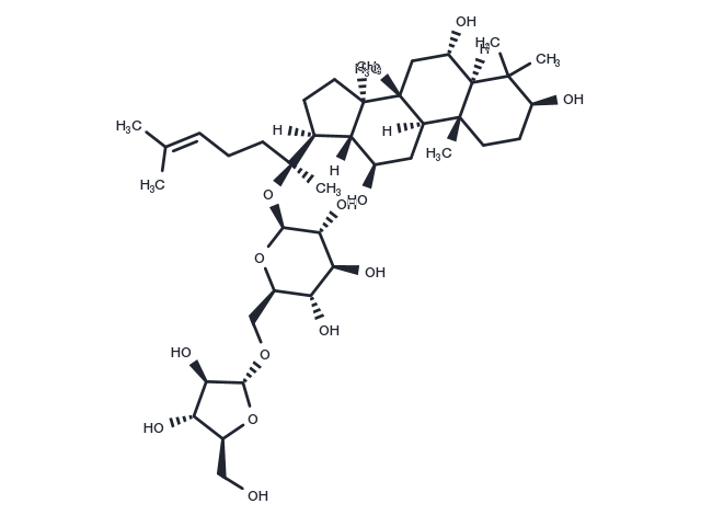 Ginsenoside F5 Chemical Structure