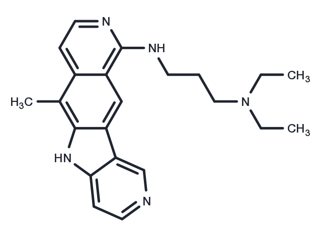 Pazelliptine Chemical Structure