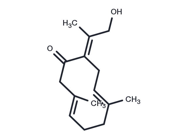 13-Hydroxygermacrone Chemical Structure