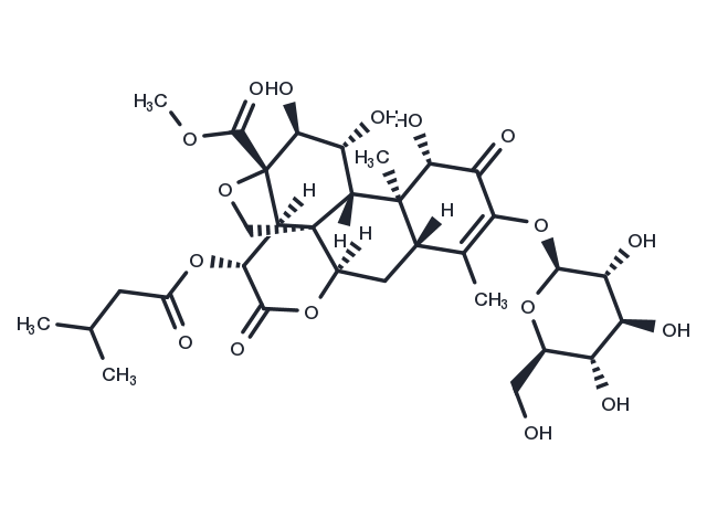 Yadanzioside B Chemical Structure