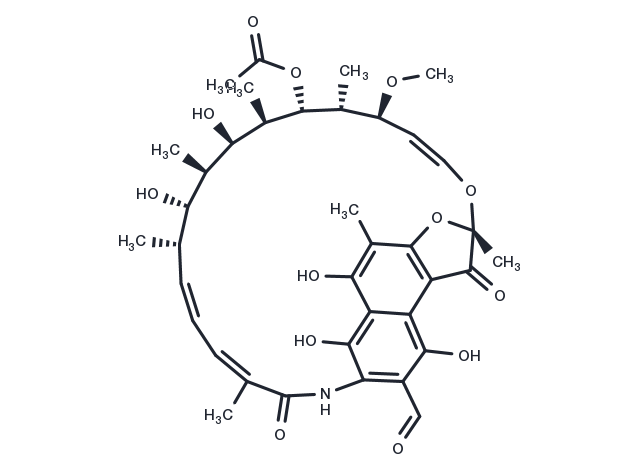 3-Formyl rifamycin Chemical Structure