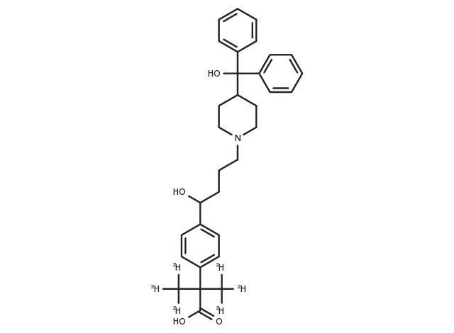 Fexofenadine-d6 Chemical Structure