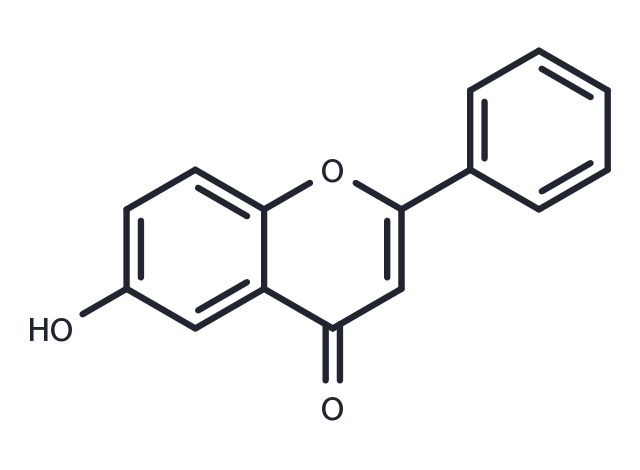 6-Hydroxyflavone Chemical Structure