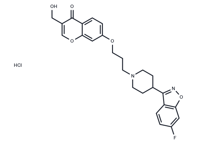 Abaperidone Hydrochloride Chemical Structure