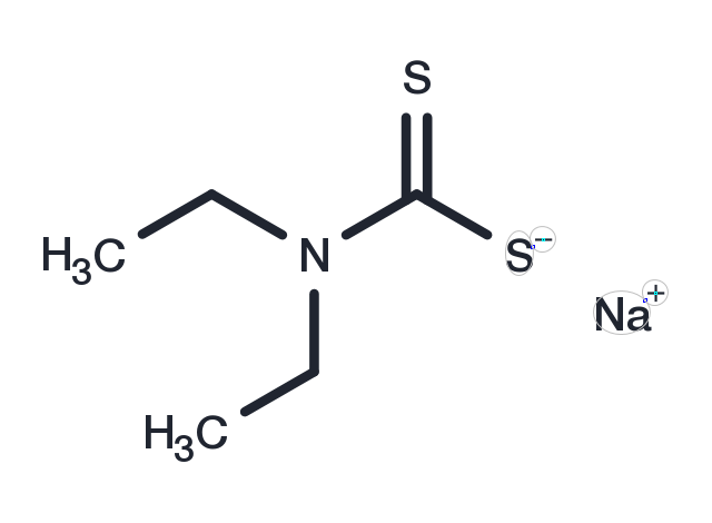 Ditiocarb sodium Chemical Structure