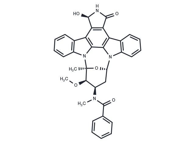 (R)-3-Hydroxy Midostaurin Chemical Structure