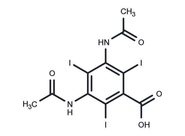 Diatrizoic Acid Chemical Structure