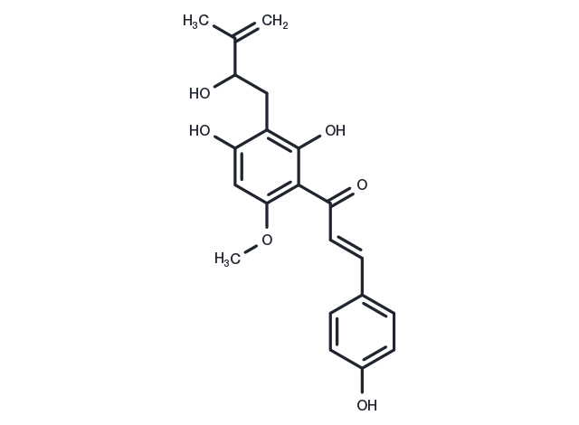Xanthohumol D Chemical Structure