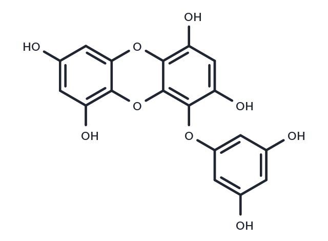 Eckol Chemical Structure