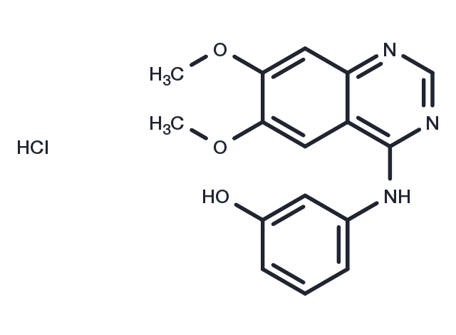 WHI-P180 hydrochloride Chemical Structure