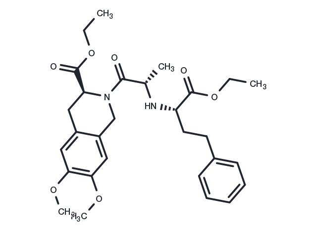 Moexipril ethyl ester Chemical Structure