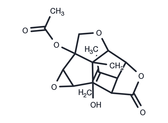 13-O-Acetylcorianin Chemical Structure