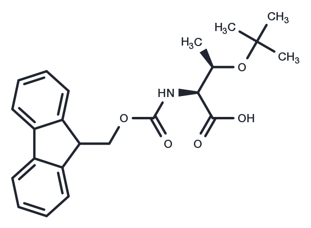 Fmoc-Thr(tBu)-OH Chemical Structure