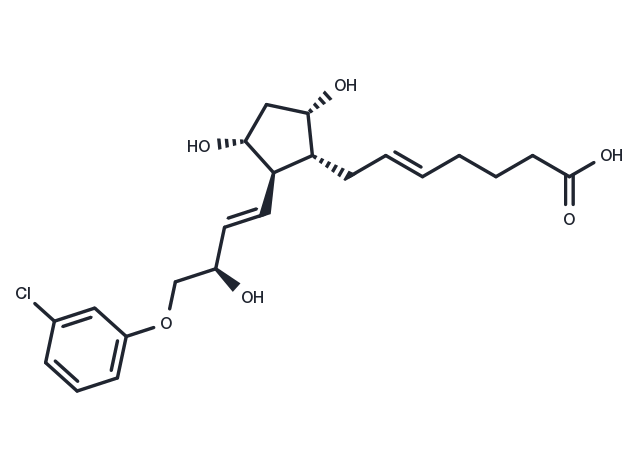 (+)-5-trans Cloprostenol Chemical Structure