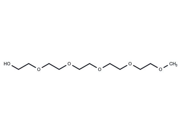 Pentaethylene glycol monomethyl ether Chemical Structure