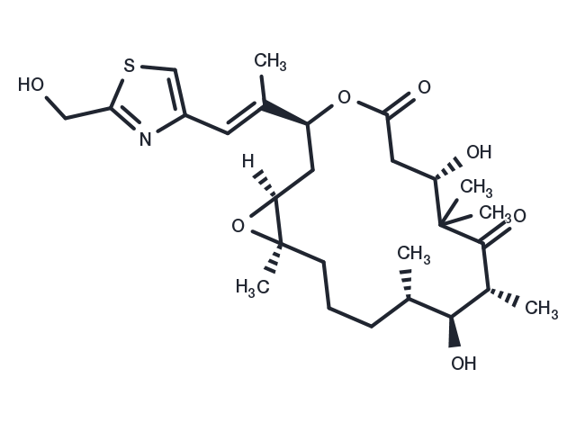 Epothilone F Chemical Structure