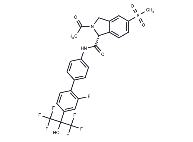 RORγt inverse agonist 26 Chemical Structure