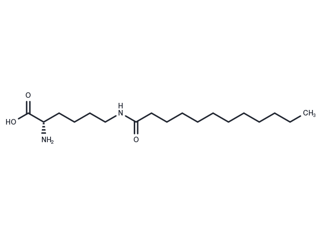 Lauroyl lysine Chemical Structure