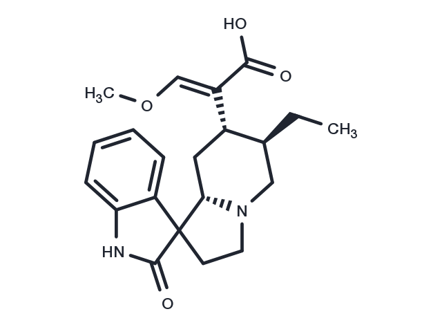 Isorhynchophyllic acid Chemical Structure