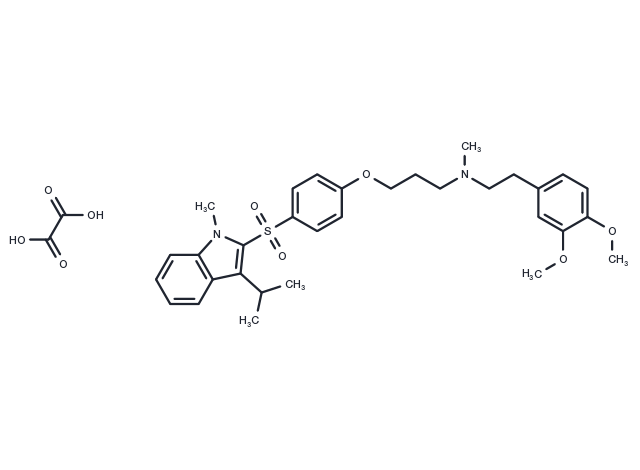 SR 33805 oxalate Chemical Structure
