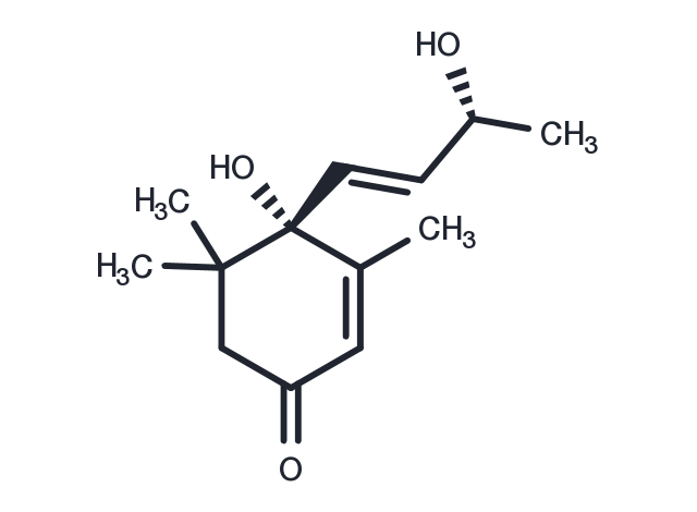 Vomifoliol Chemical Structure
