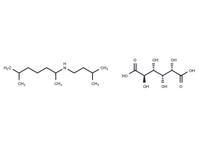 Octamylamine mucate Chemical Structure