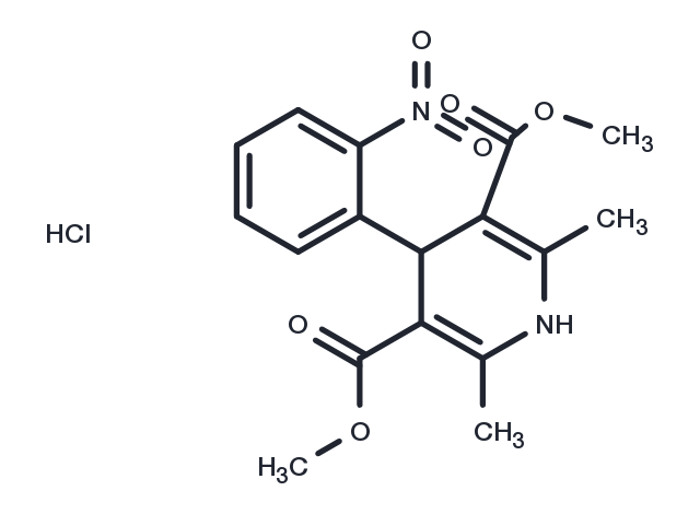 Nifedipine HCl Chemical Structure