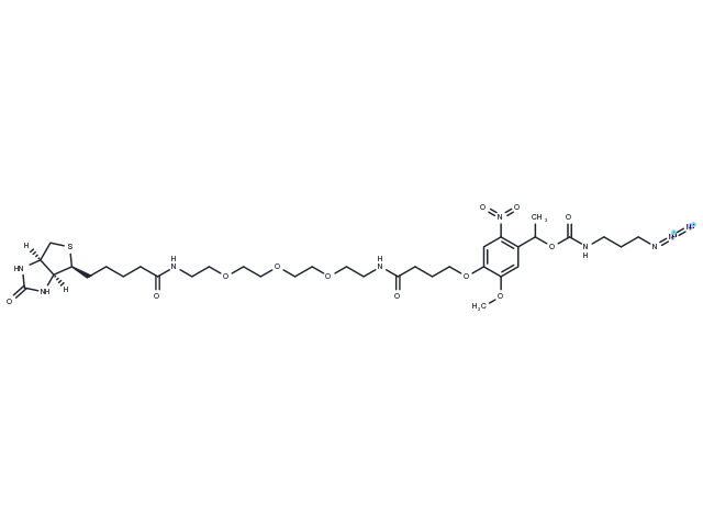 PC Biotin-PEG3-azide Chemical Structure