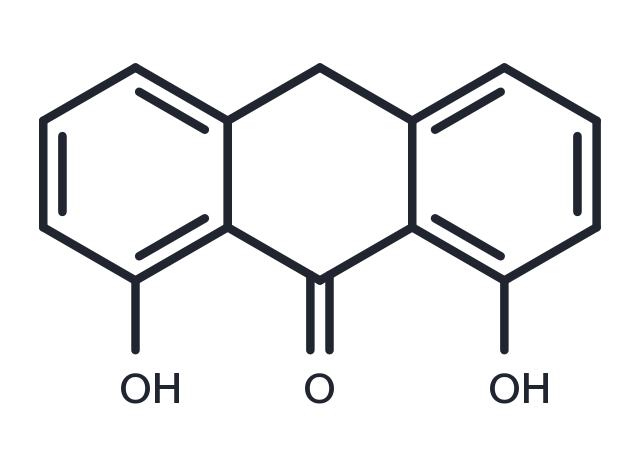 Dithranol Chemical Structure