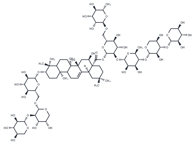 Gleditsiasaponin C' Chemical Structure