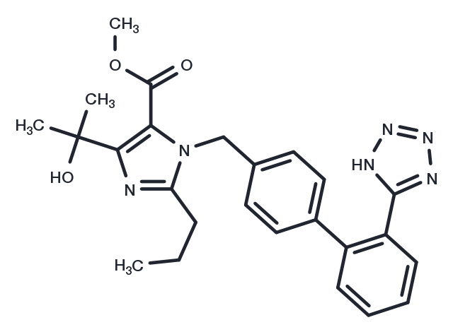 Olmesartan methyl ester Chemical Structure