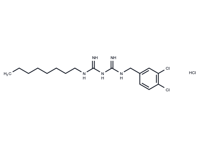 Olanexidine hydrochloride Chemical Structure