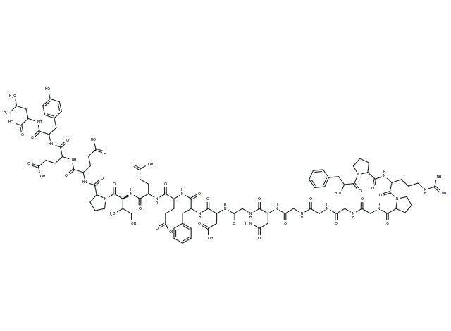 Bivalirudin TFA Chemical Structure